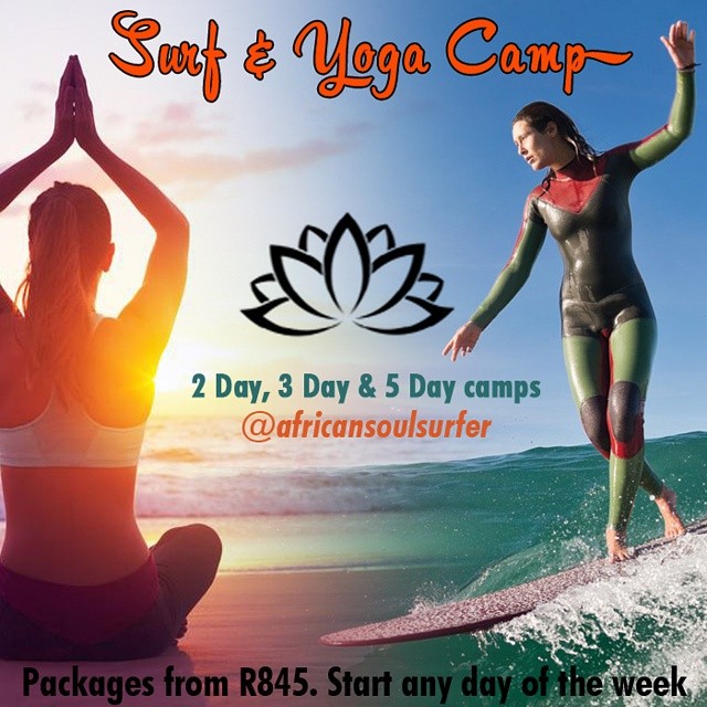 Muizenberg Yoga Surf Lesson/Accommodation Package