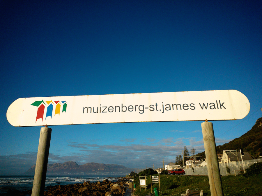 Muizenburg Walkway St James, Surfer's Corner, Cape Town.