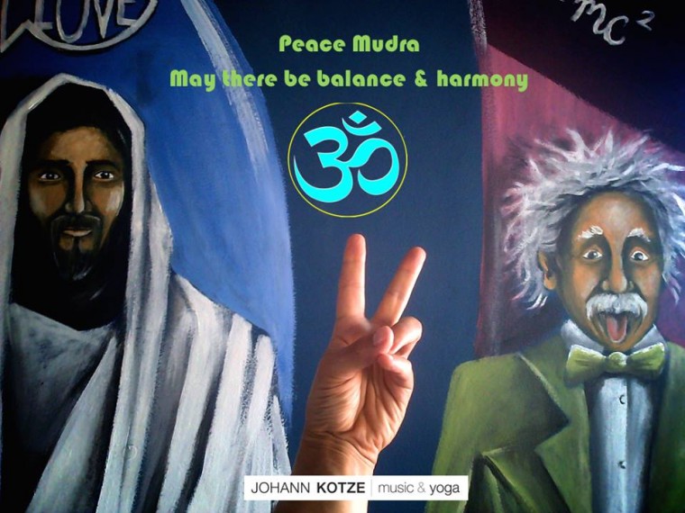 Yoga Peace Einstein & Jesus