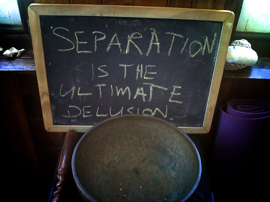 Separation is the ultimate reality Johann Kotze Music & Yoga