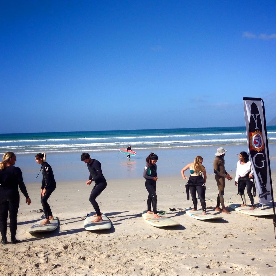 Surf Yoga Beach Cape Town Muizenberg