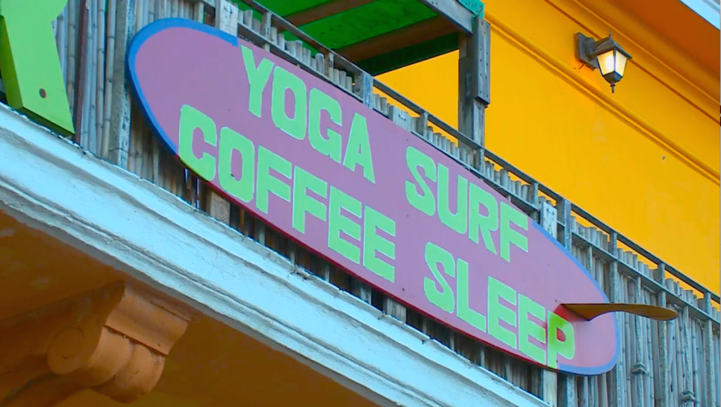 Yoga Coffe Sleep Cape Town Surfboard